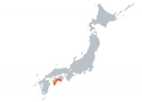 高知県の場所